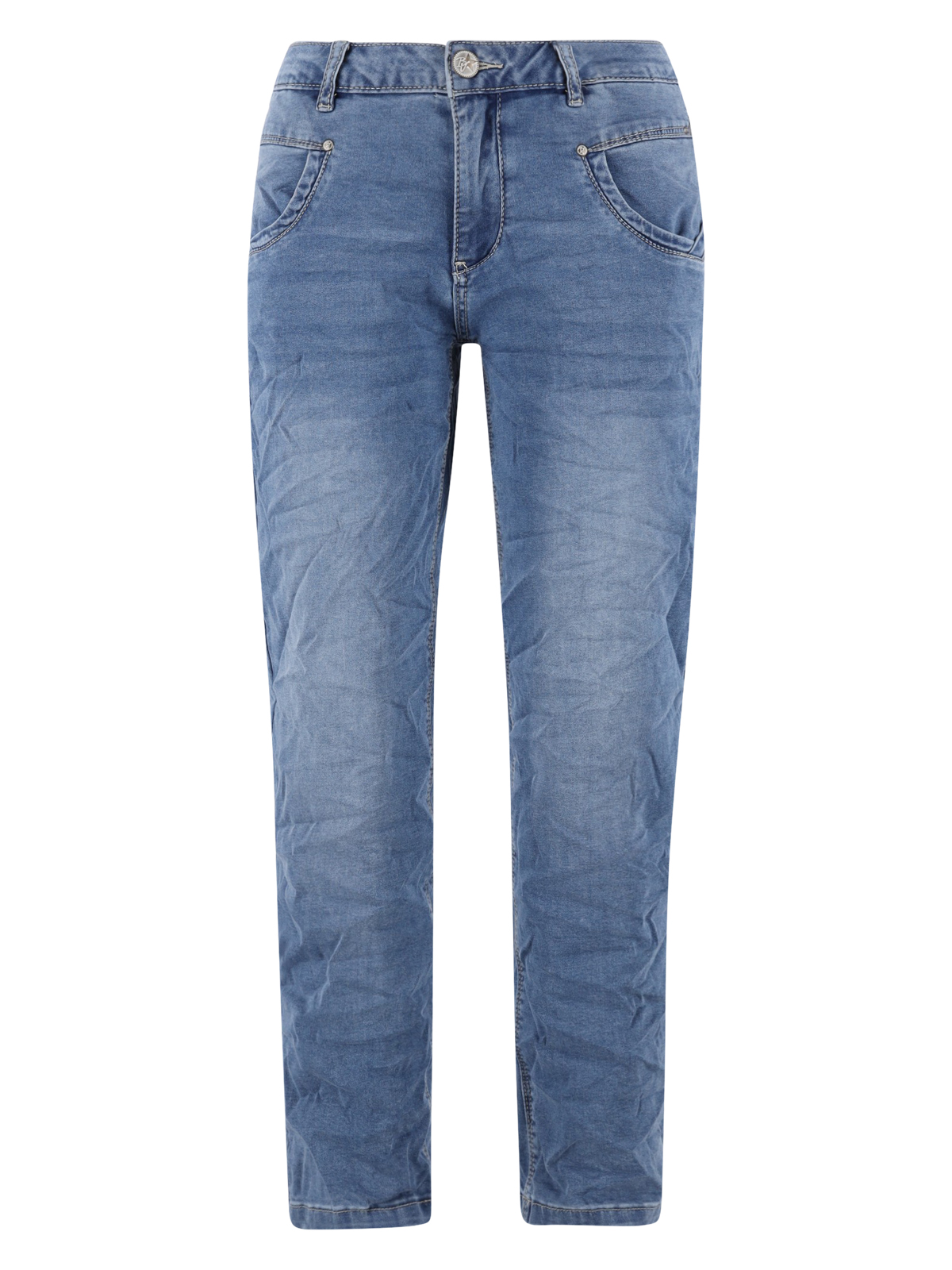 Anna C straight 7/8 cozy denim female