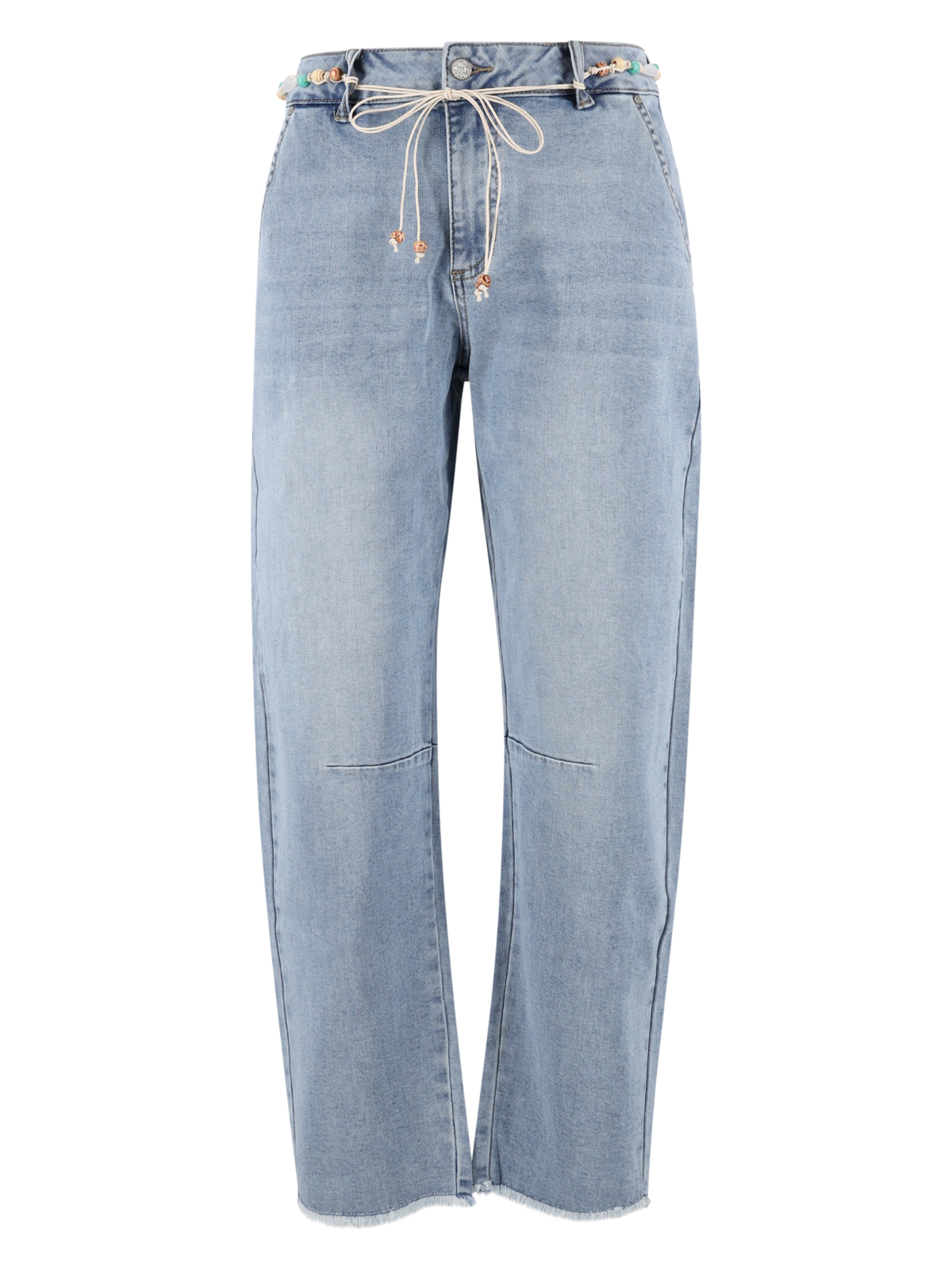 Barrel stretch denim female