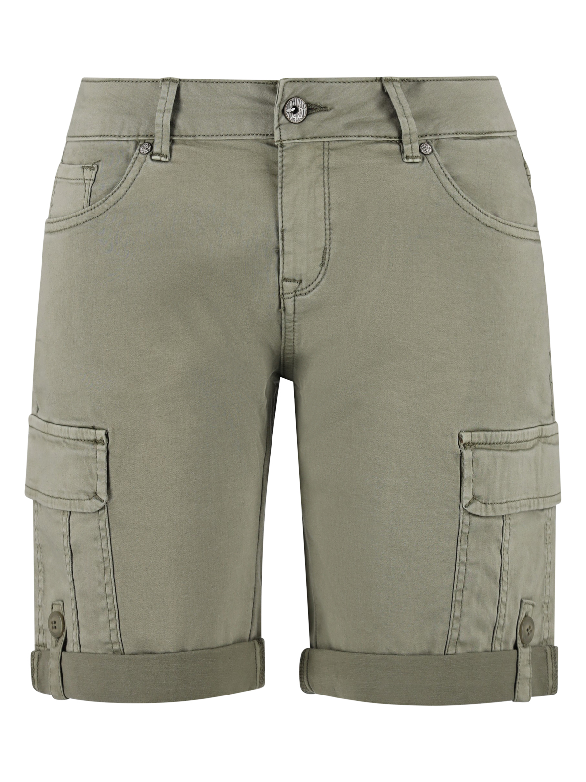 Cargo-Short stretch twill female