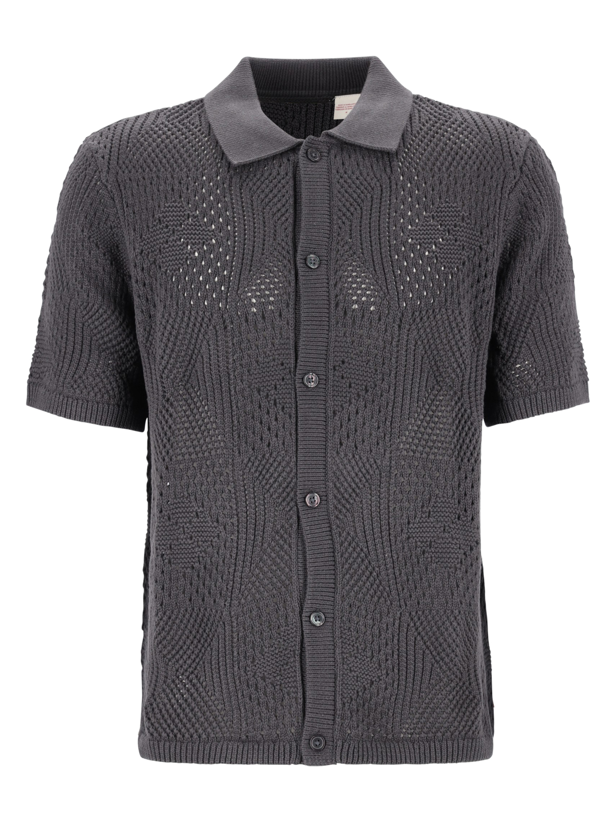 SWEATER CAMP SHIRT DARK PHANTO male
