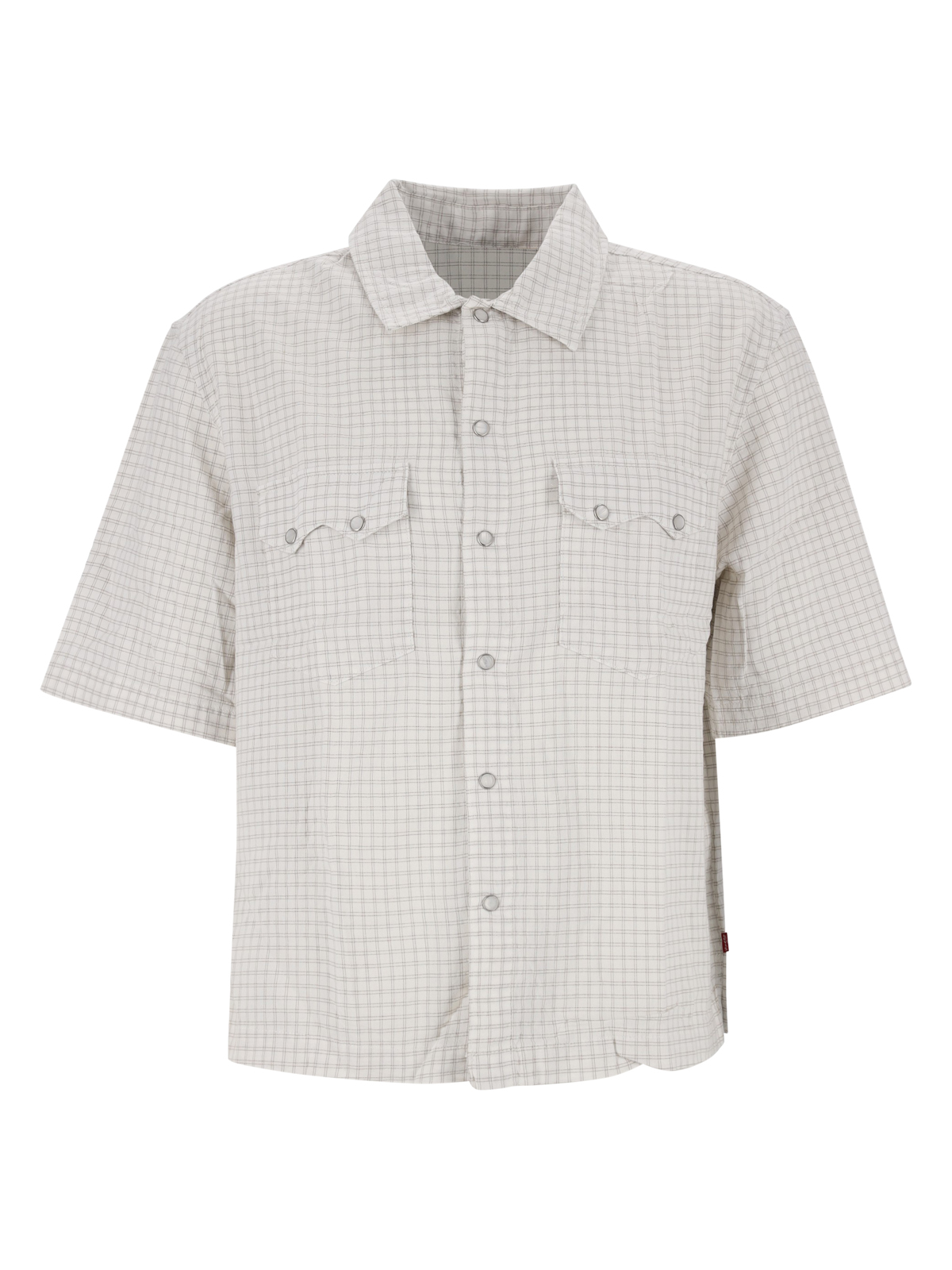 XL SS BOXY WESTERN CRISS CROSS male