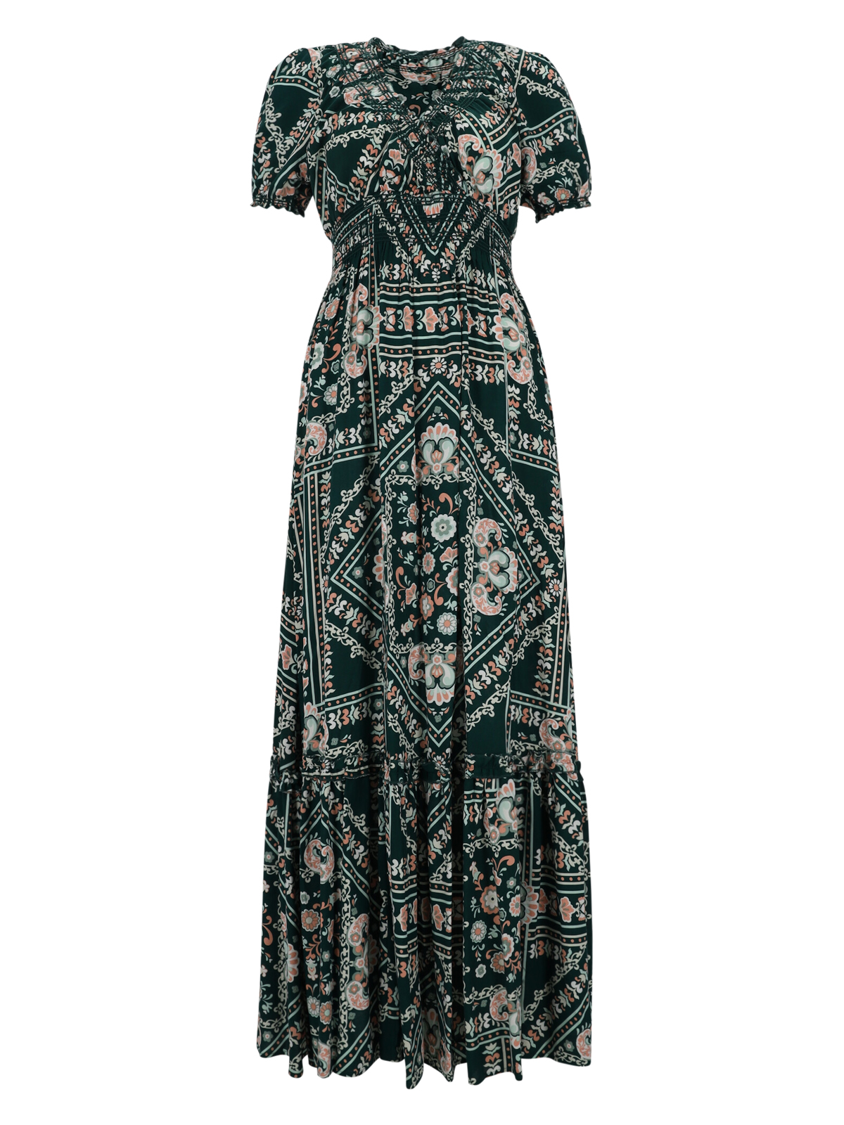 Apricot Positano Scarf Print Maxi D female