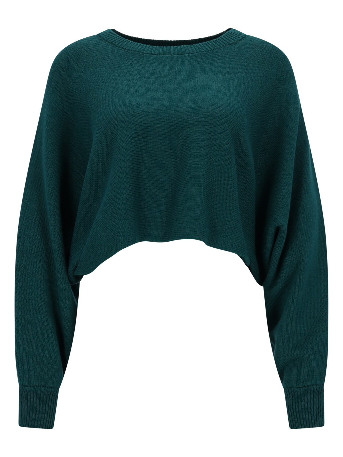 Apricot Cropped Batwing Jumper female