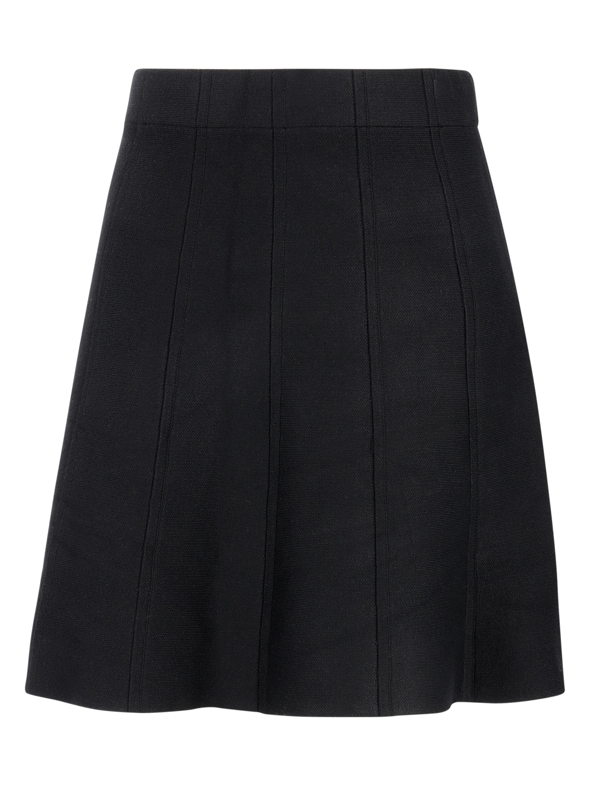 Apricot Chevron Knitted Rara Skirt female