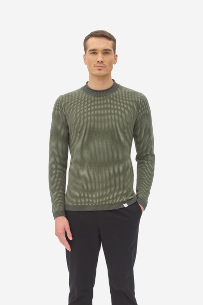 two toned sweater