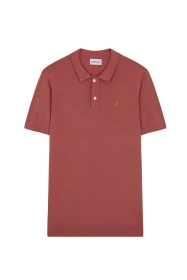 knitted silk polo 1/2 sl.