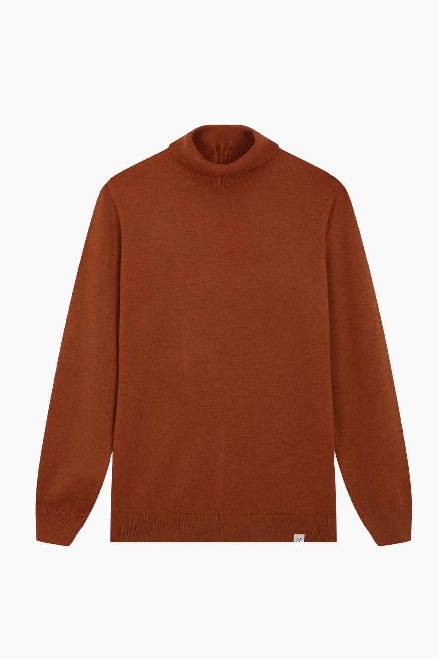 Turtle neck sweater male