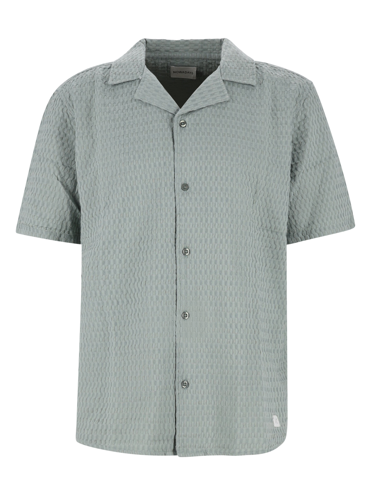 The waffle short sleeve Shirt male