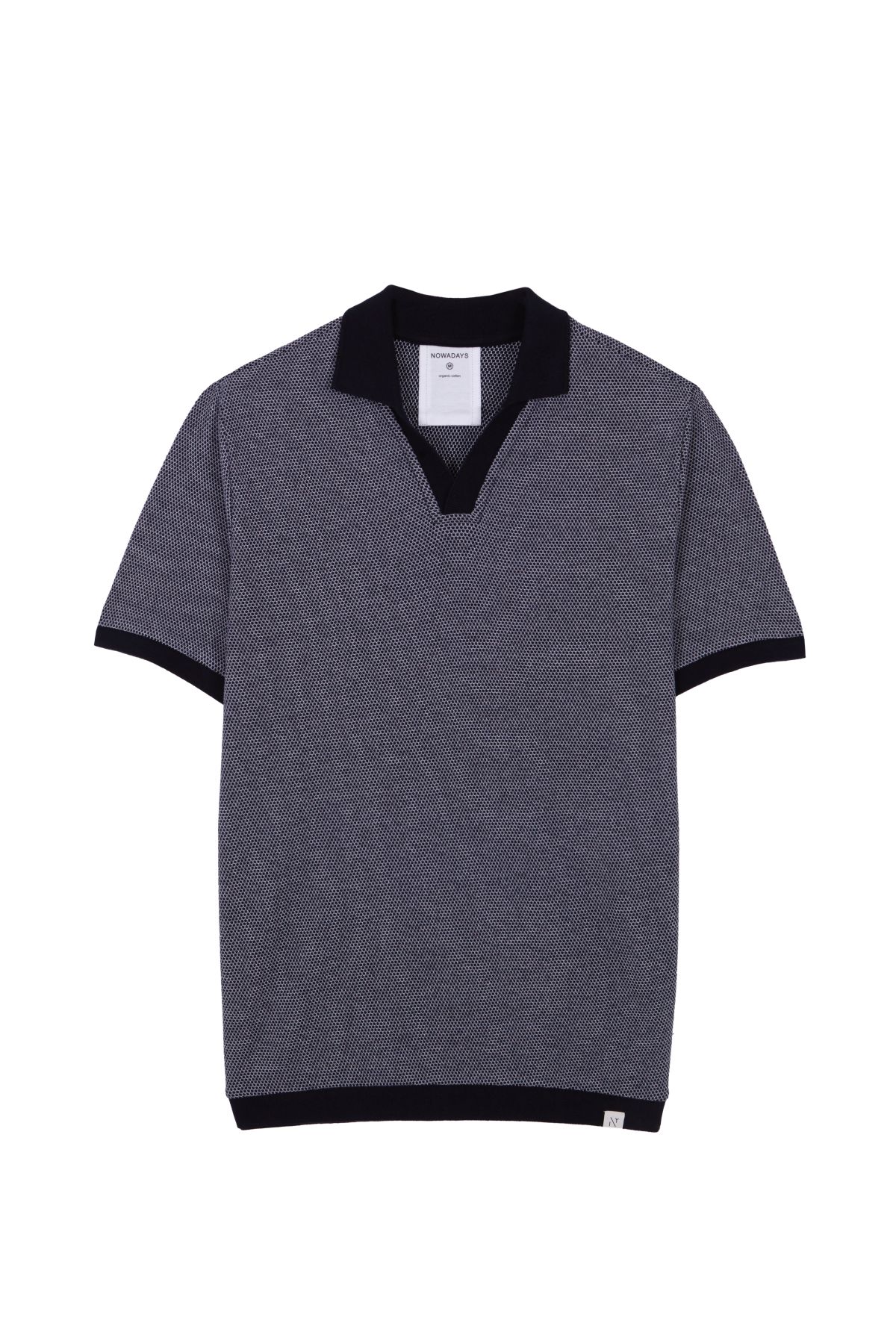 XL The open collar Polo male