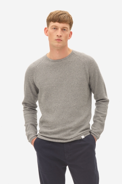 honeycomb crew neck