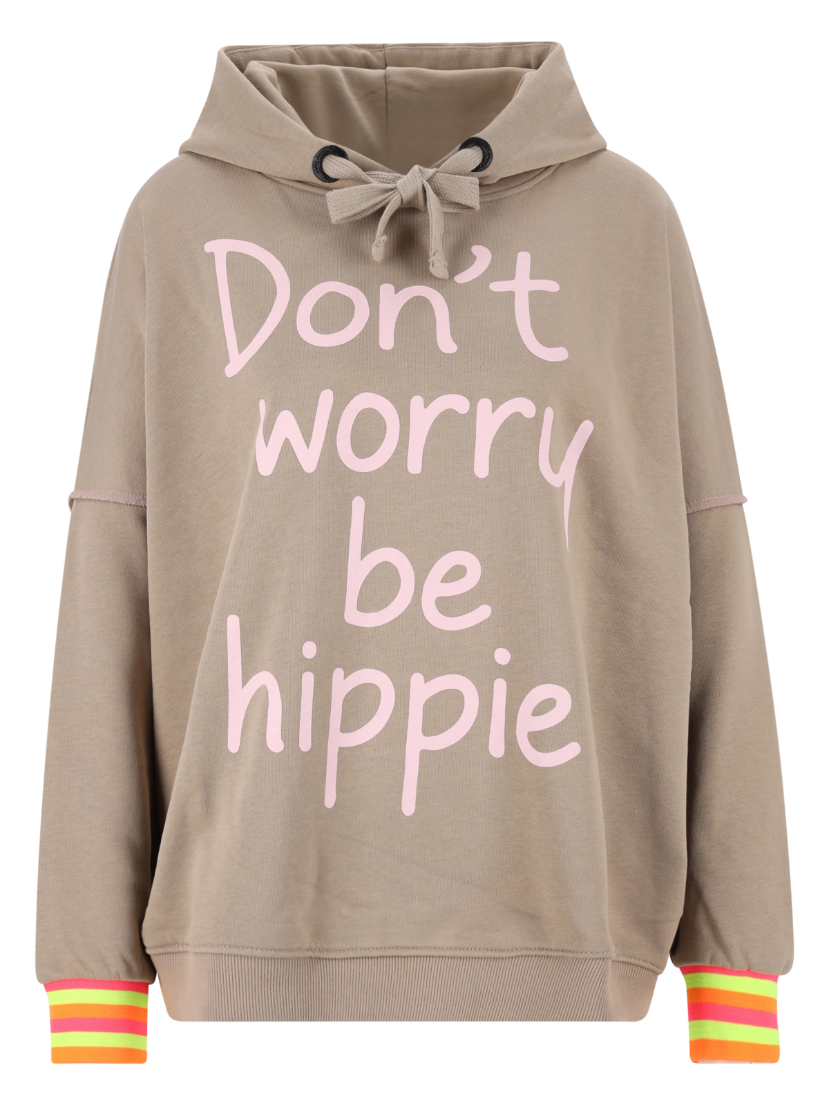 Hoodie Don''t worry be hippie femae