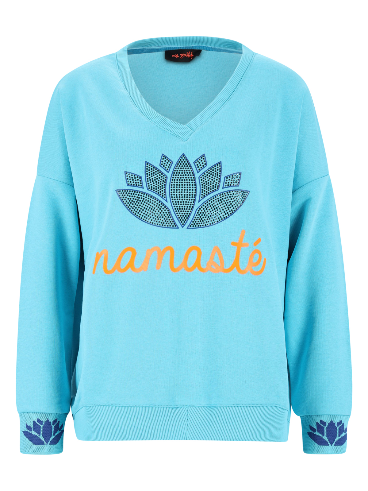 V-Neck Namasté Strass female
