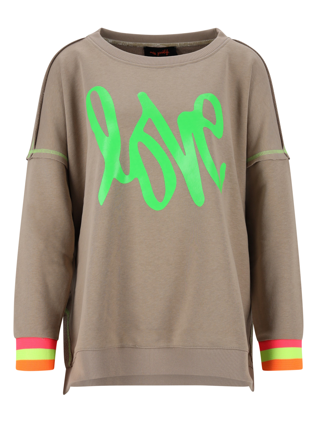Roundneck short love me female