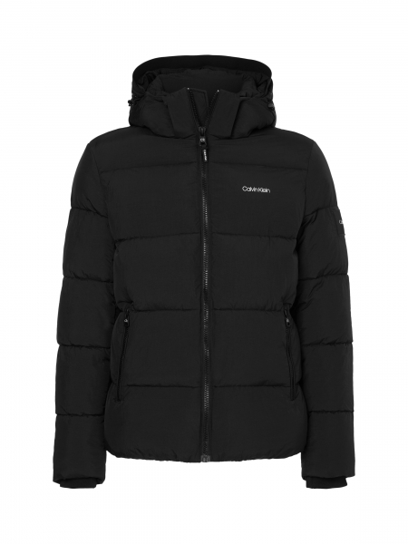 CRINKLE NYLON PUFFA JACKET