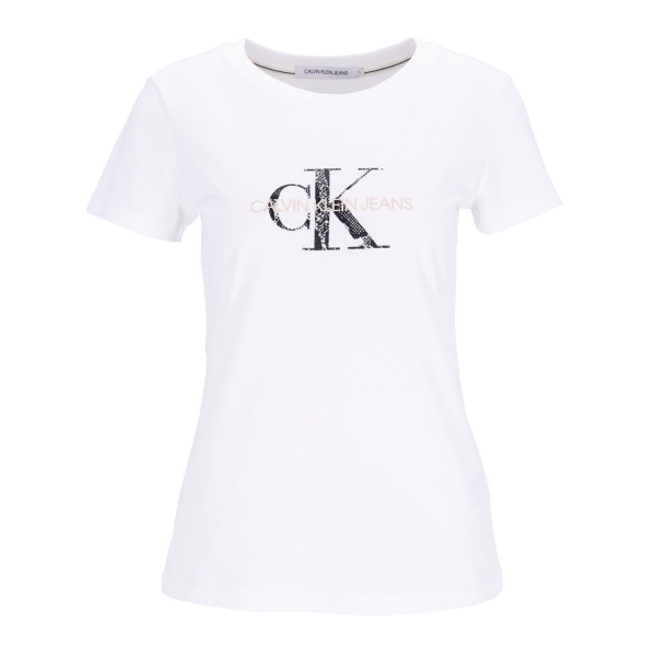 SEASONAL FILLED MONOGRAM TEE