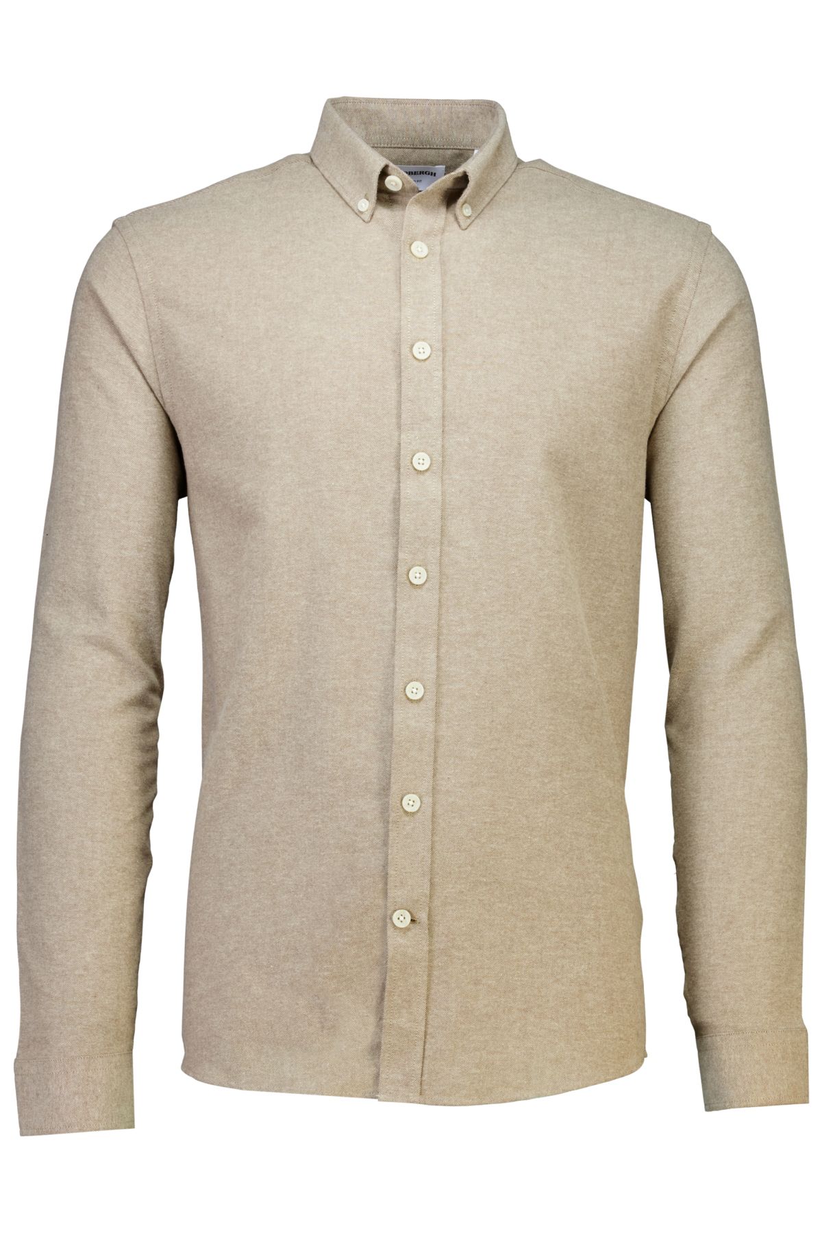Mélange brushed shirt L/S male