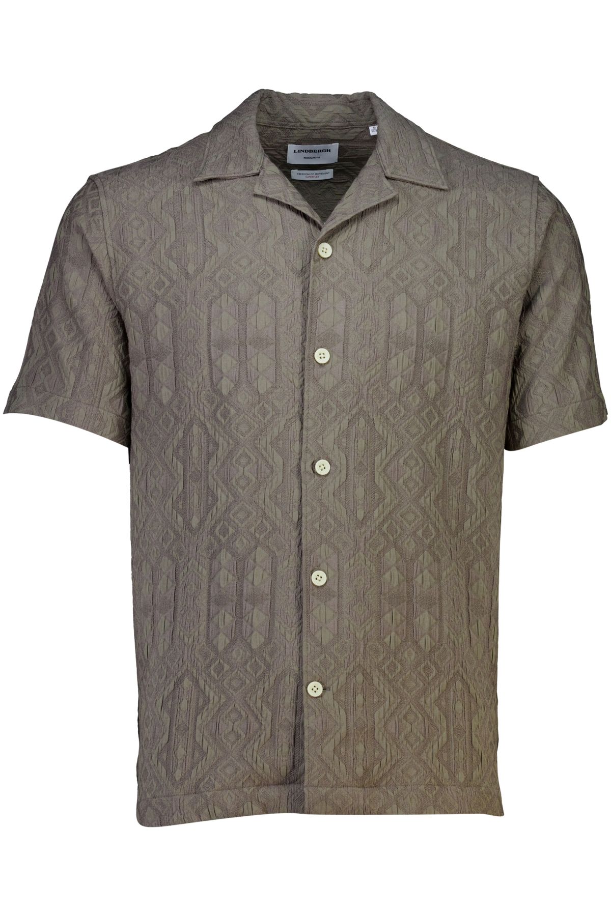 Textured shirt S/S male