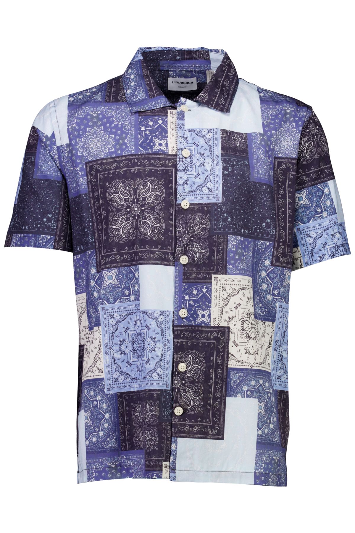 Paisley AOP shirt S/S male