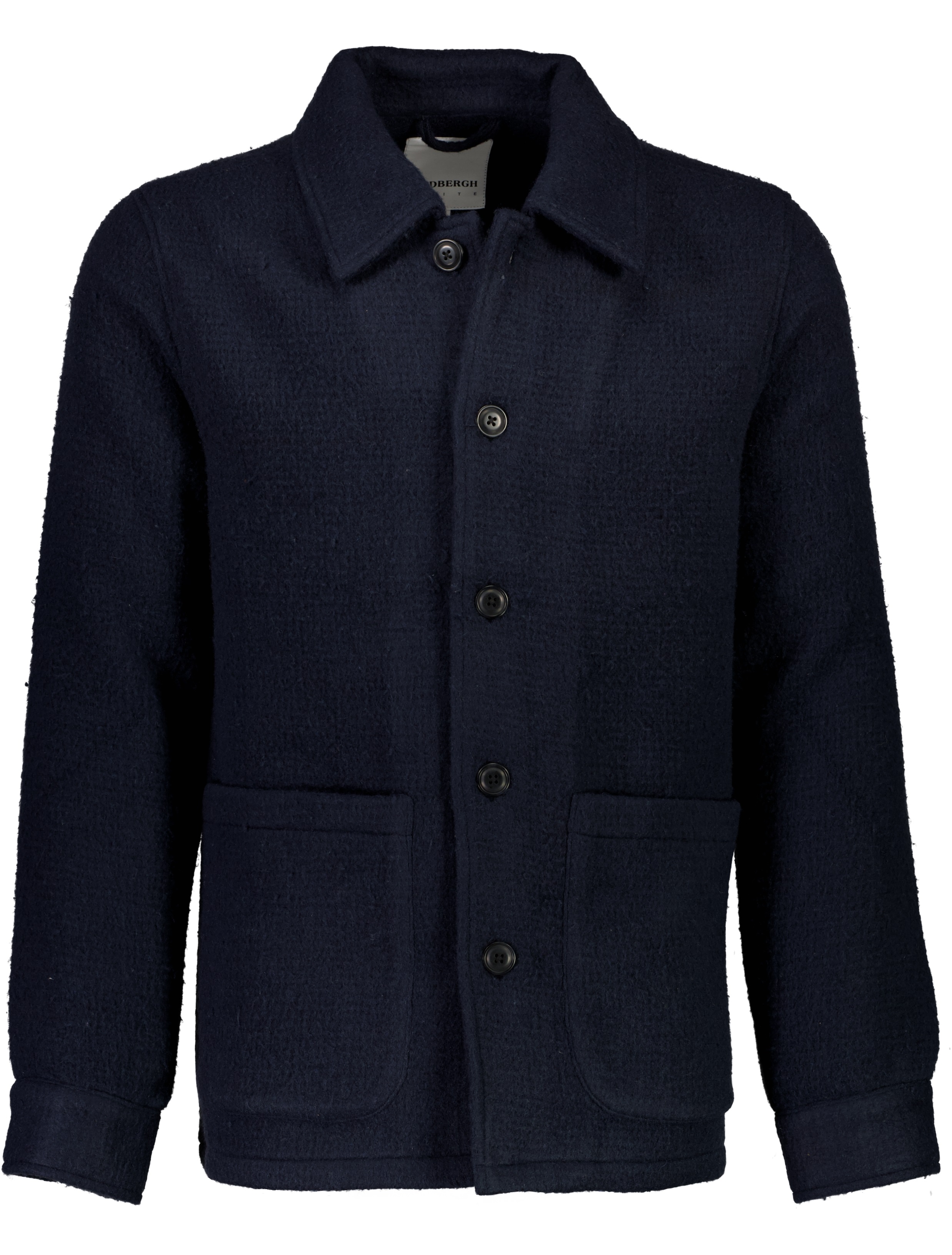 Pile overshirt jacket male
