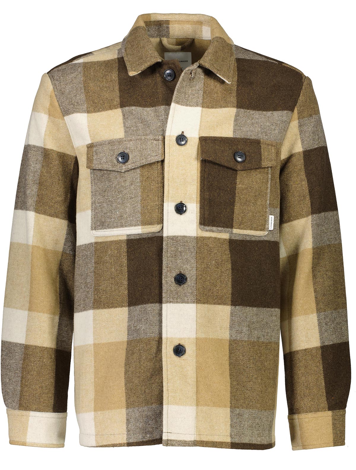 Checked overshirt male