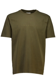 Oversized embroidery tee S/S