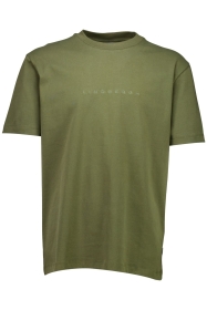 Oversized embroidery tee S/S