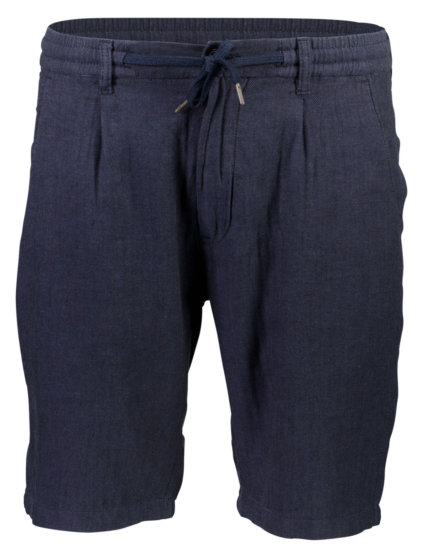 Linen blend herringbone short male
