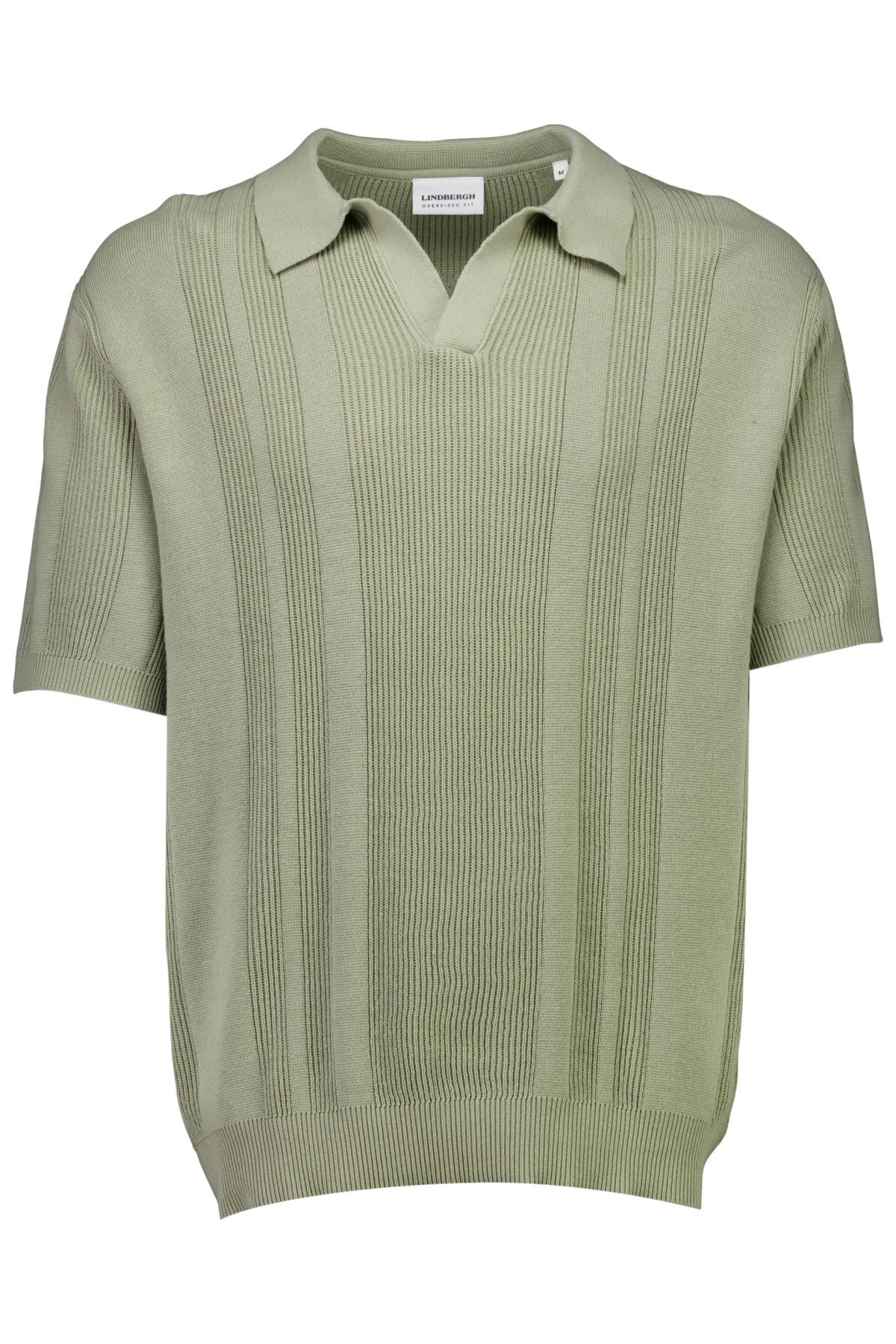 Knitted S/S polo male