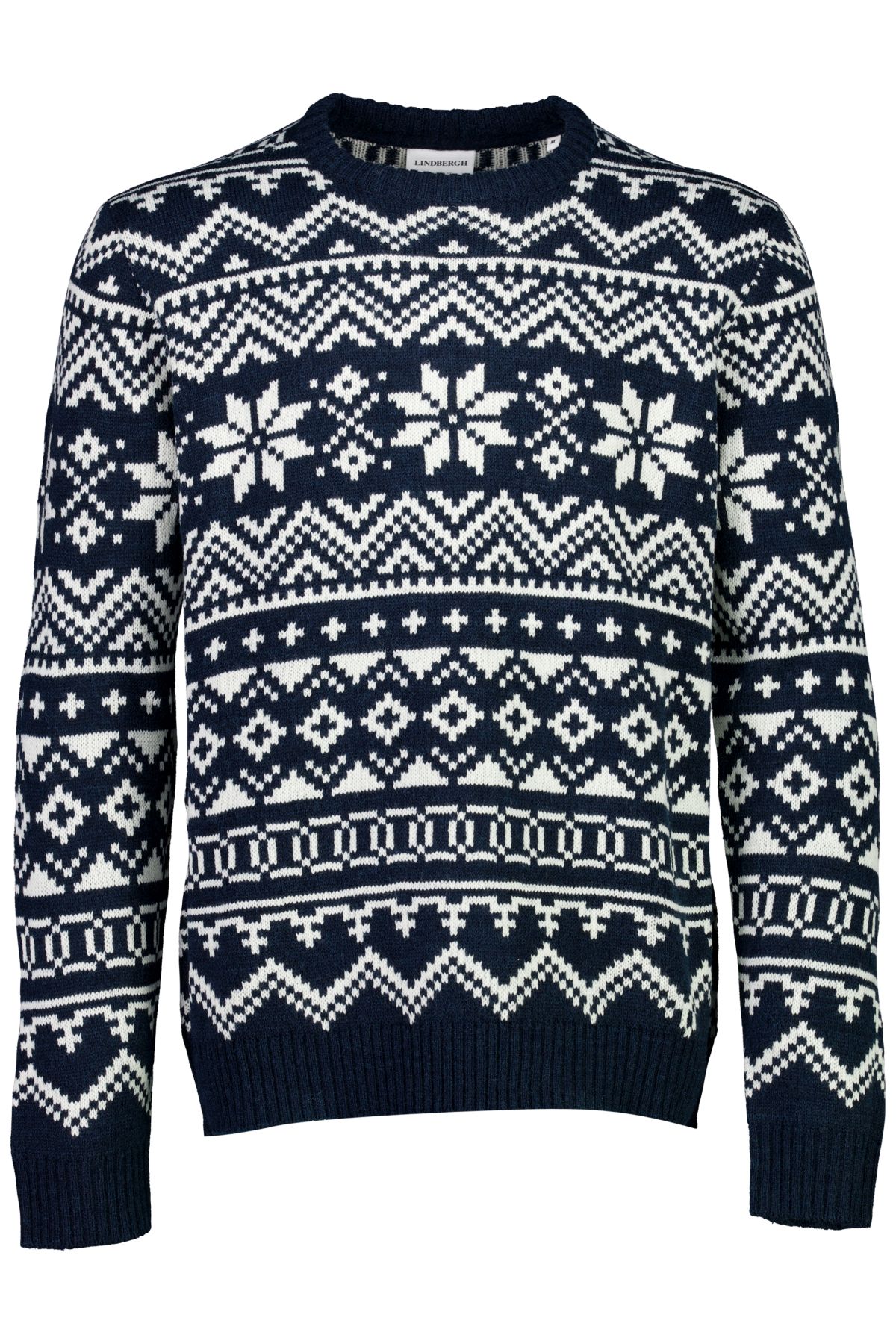 Jacquard winter pattern knit male