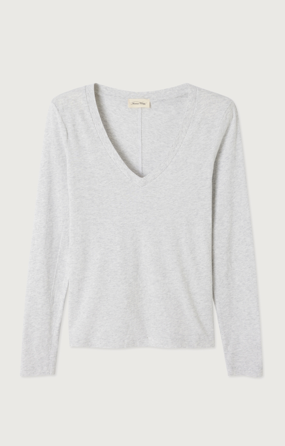 T-SHIRT AJUSTE ML COL V US female