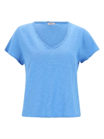 T-SHIRT DROIT MC COL V