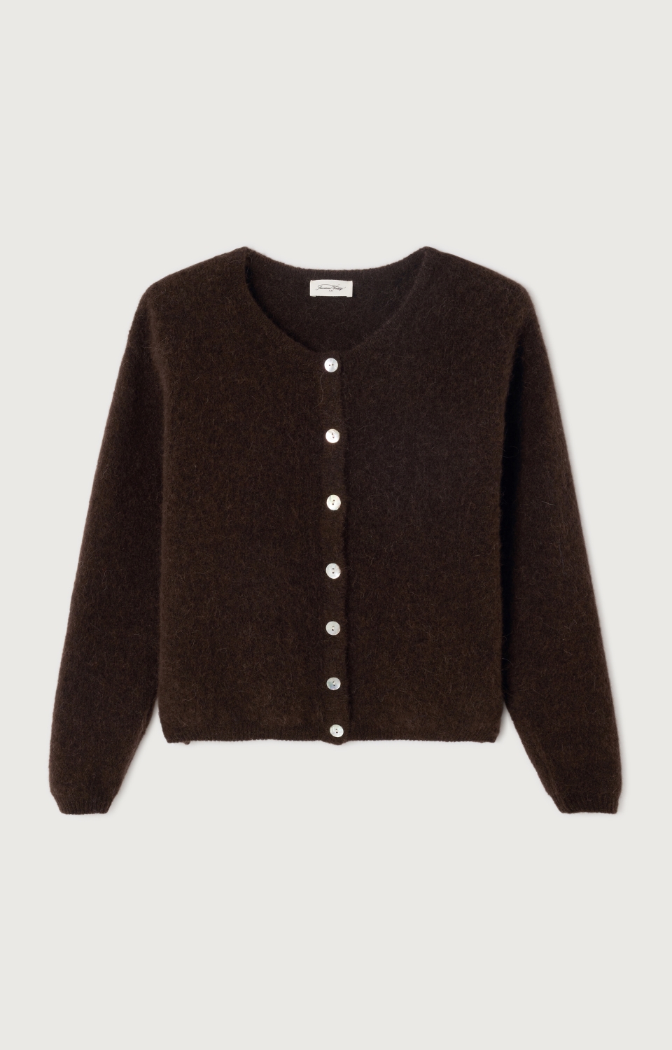 GILET COURT ML COL ROND female