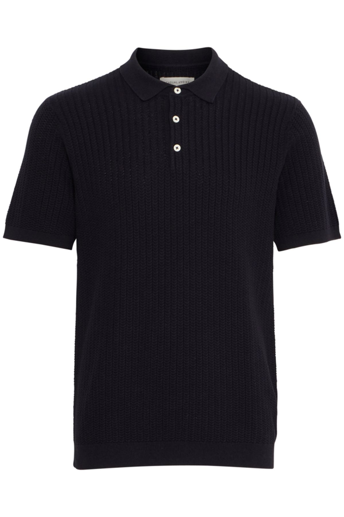 CFKARL structured knit polo male