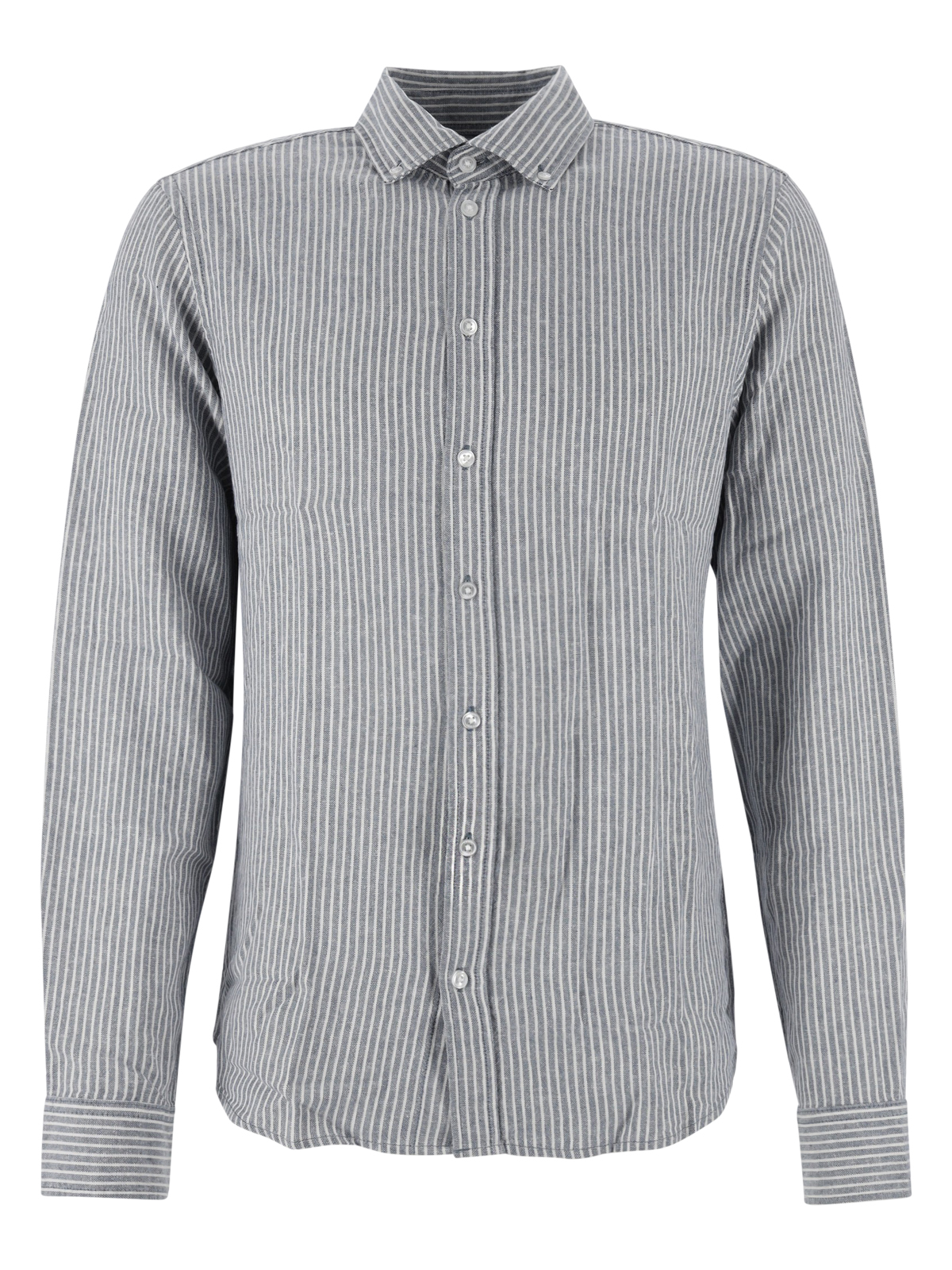 CFHANES LINEN MIX LS SHIRT male