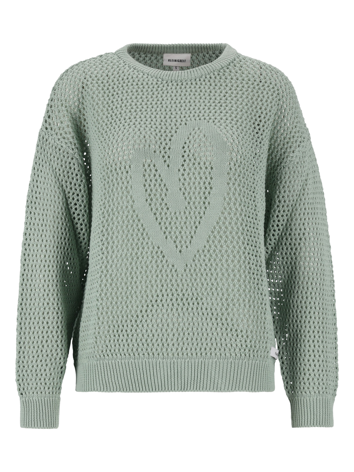 S Open Heart Crewneck female