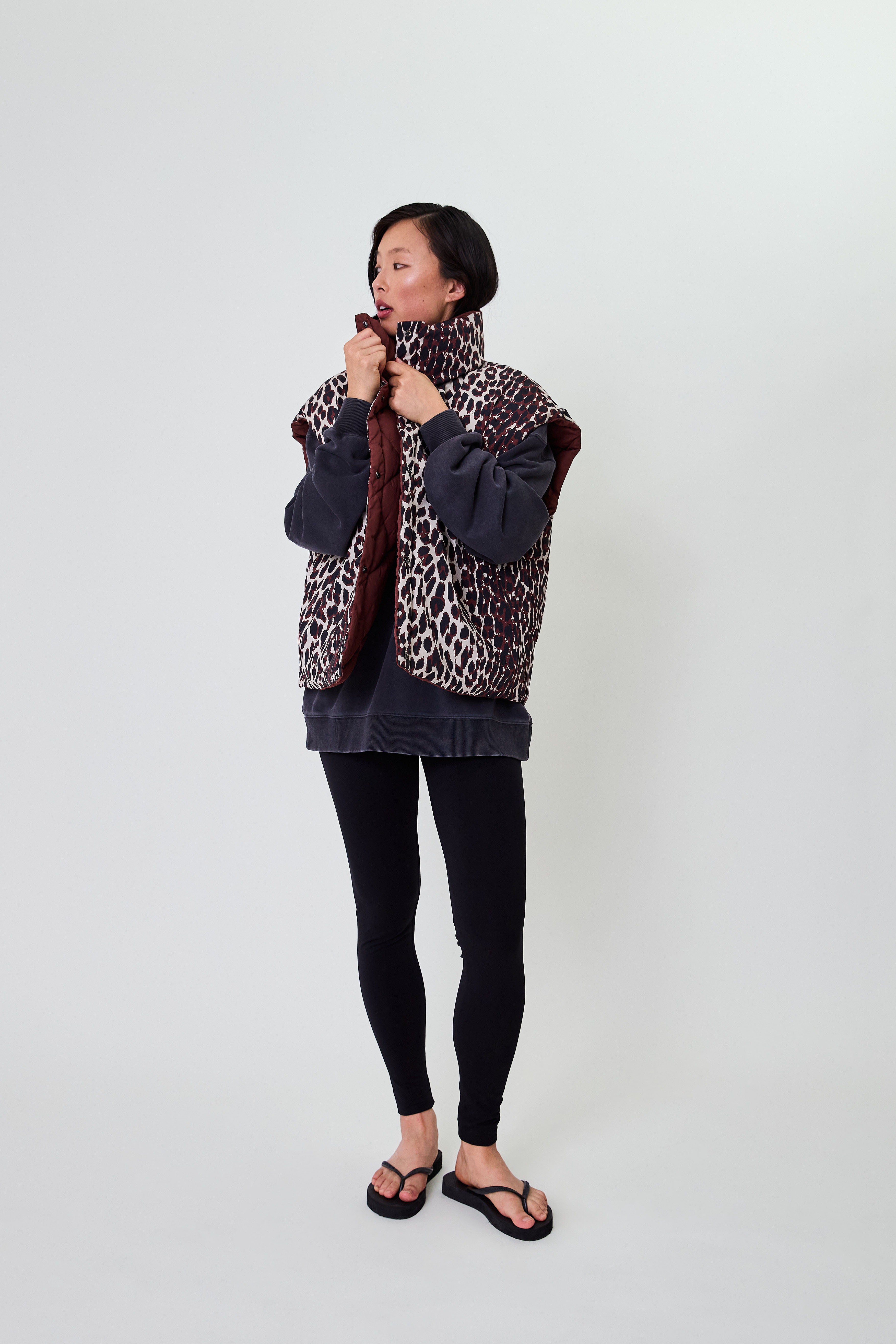 Onyx Puffer Vest female
