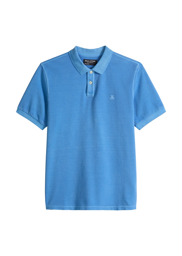 Poloshirt Piqué regular garment-dyed male