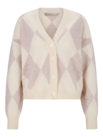 Pieces PCMALOU LONG SLEEVE ZIP - Gilet - medium grey/gris chiné