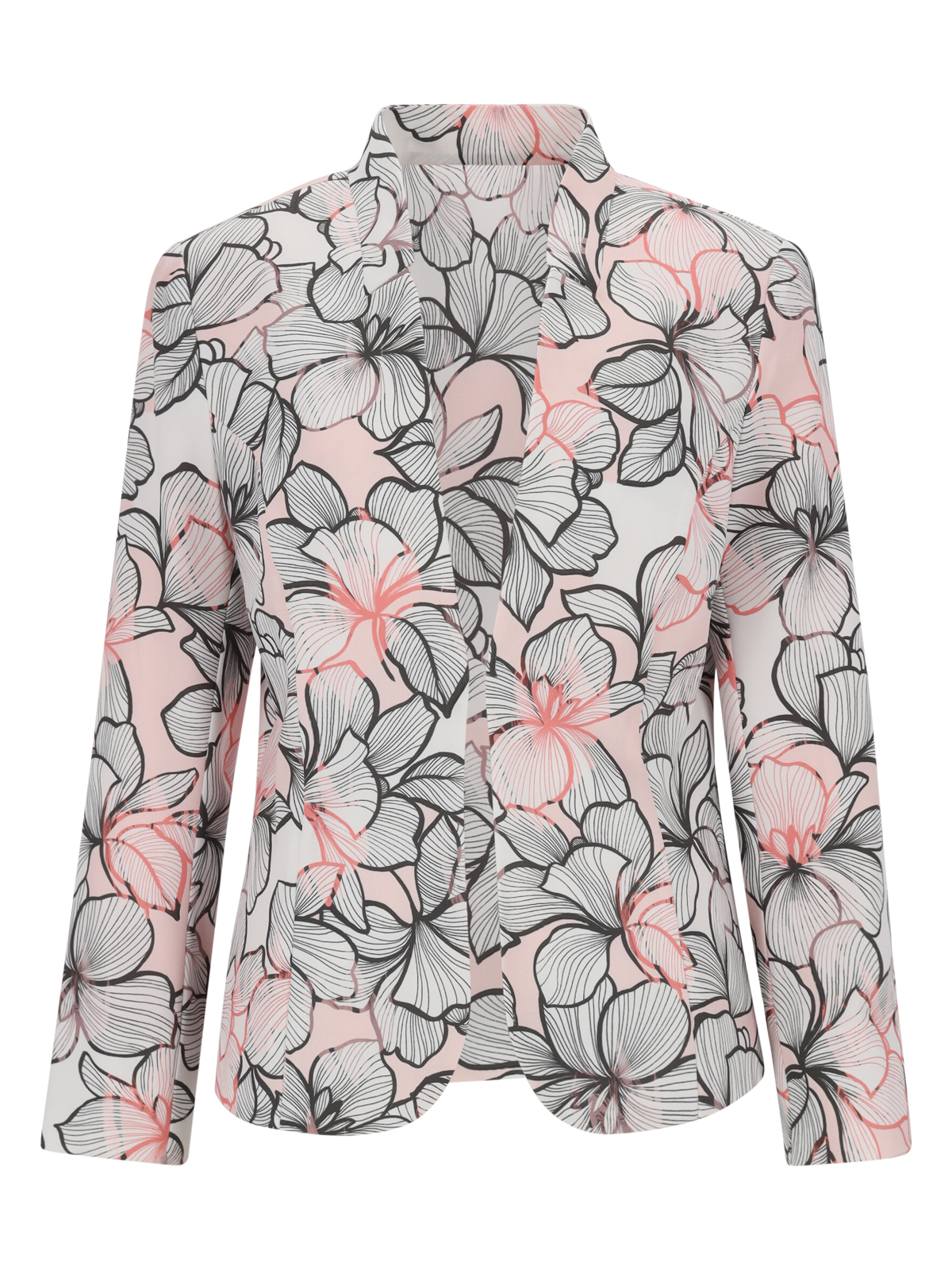 Jacke, gemustert, elegant female