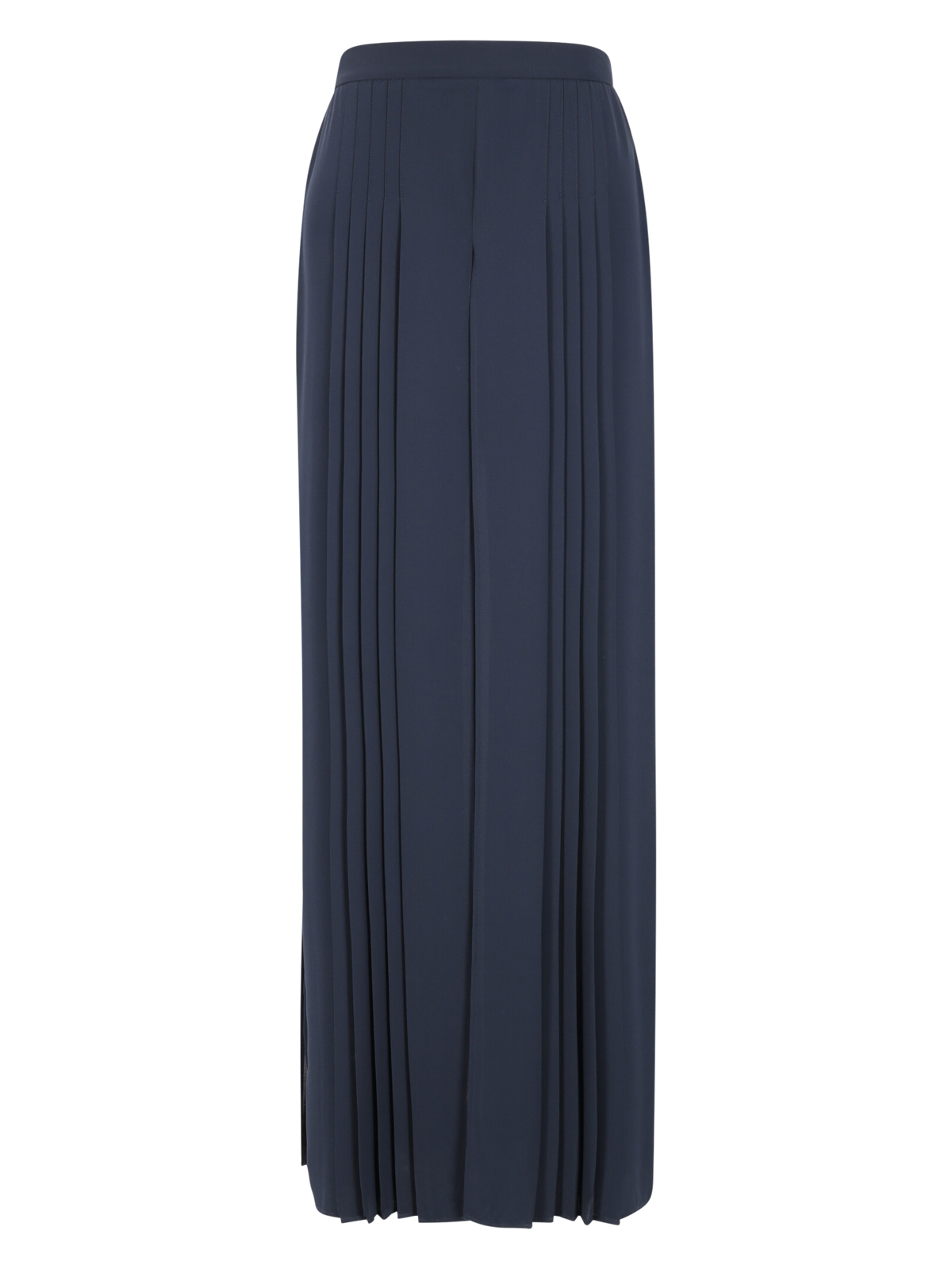 Hose mit ?berwurf und Plisseefalten female