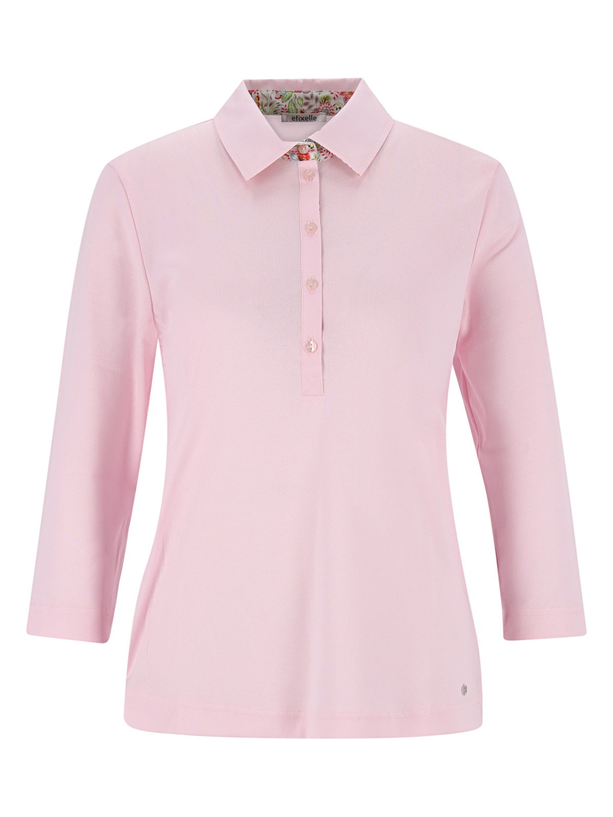 Polo 3/4 Arm Feinripp BW merc. female