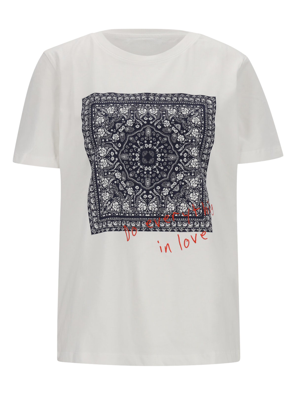 XS REGULAR T-SHIRT PRINT MIX female