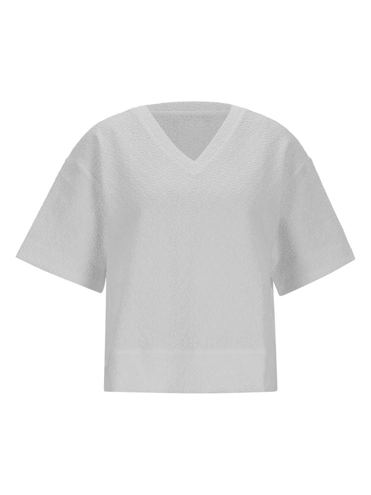 OVERSIZE JACQUARD T-SHIRT female