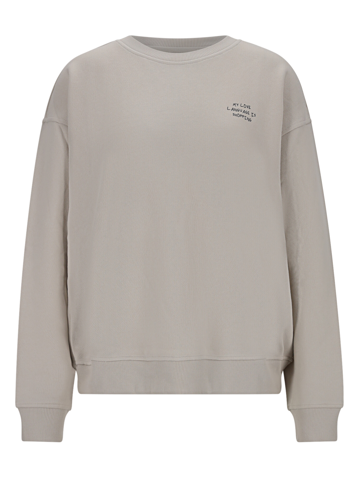 RELAXED SWEATSHIRT BACKPRINT female