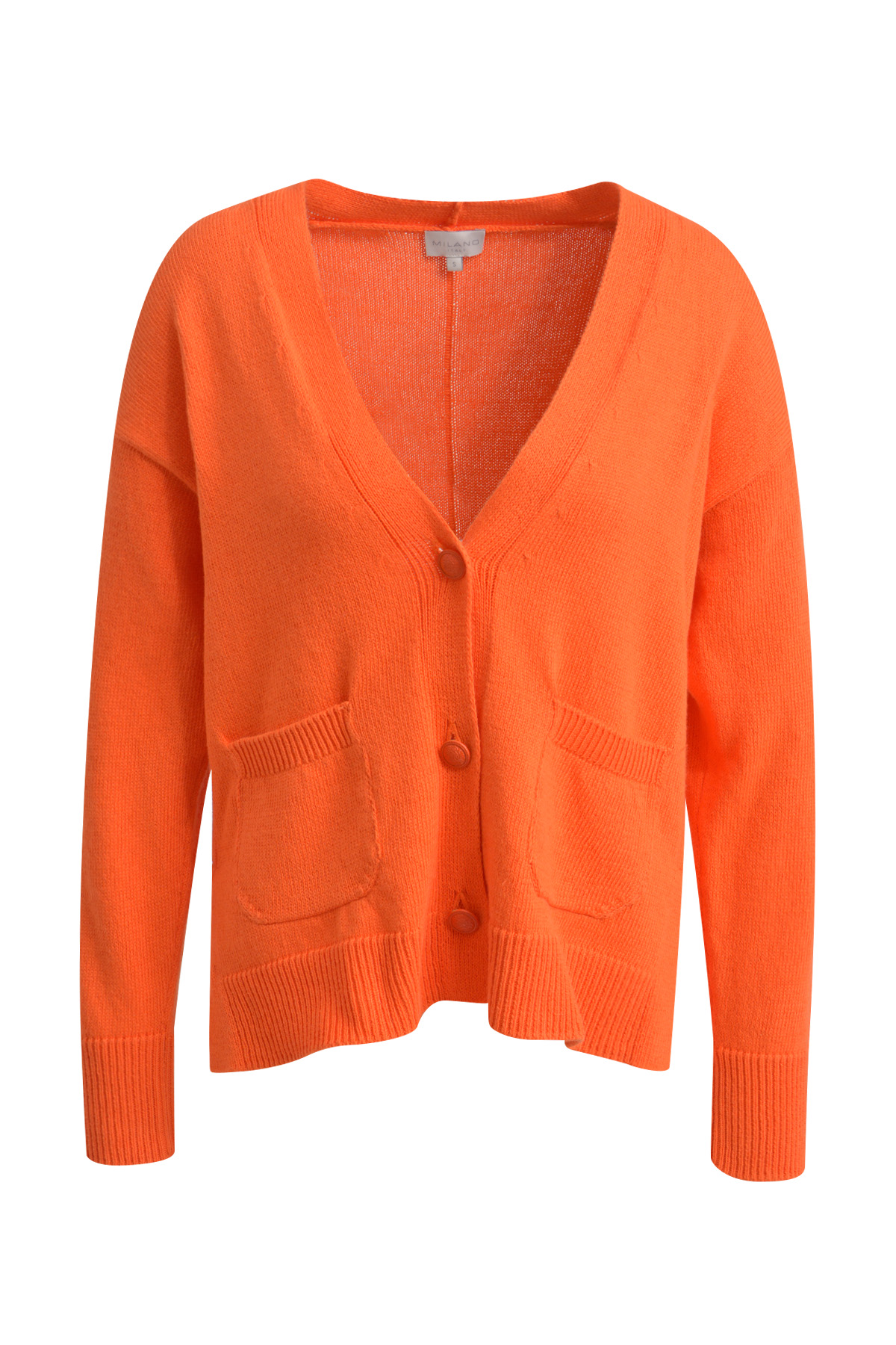 CARDIGAN WITH V-NECK AND PLACKET AT female