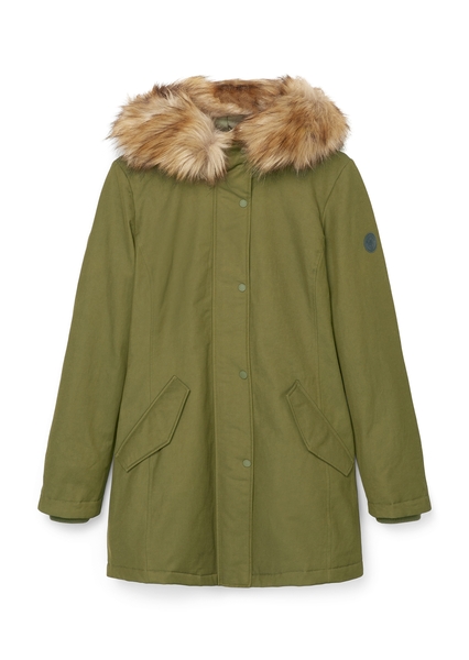 PARKA WITH DETACHABLE FUR, THERMORE