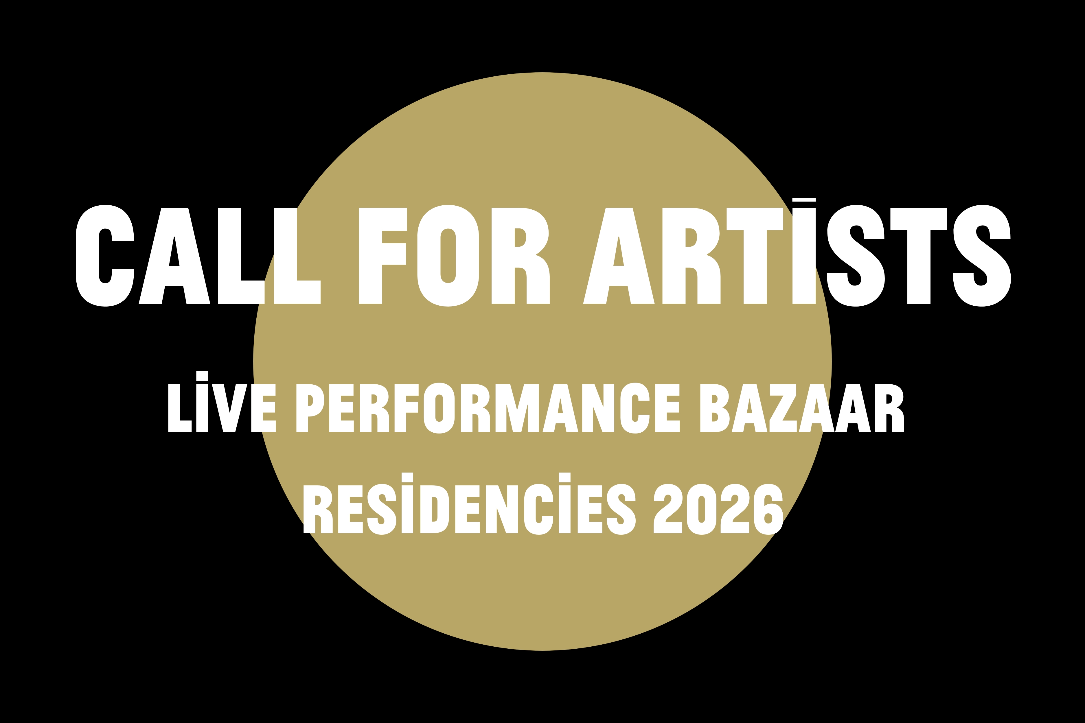 Call for dance and theatre artists