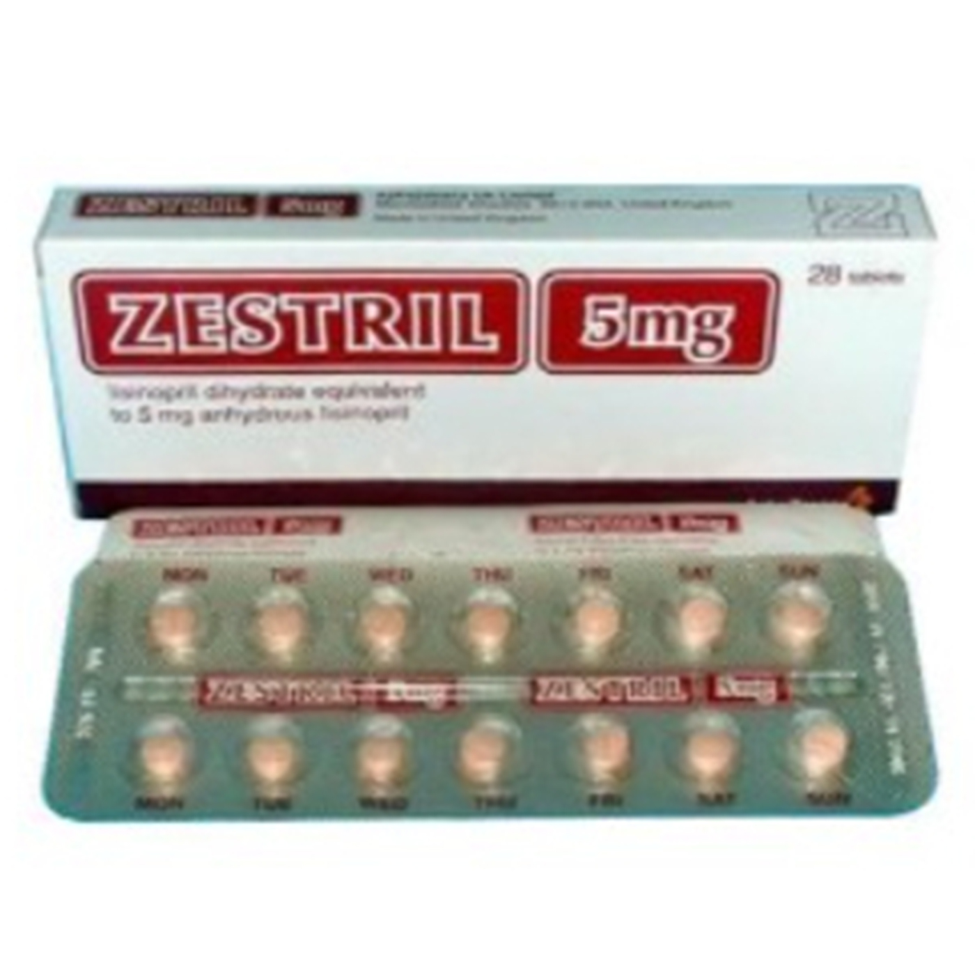 Zestril Tablets 20mg