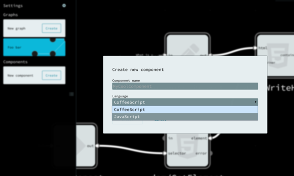 Creating a new component