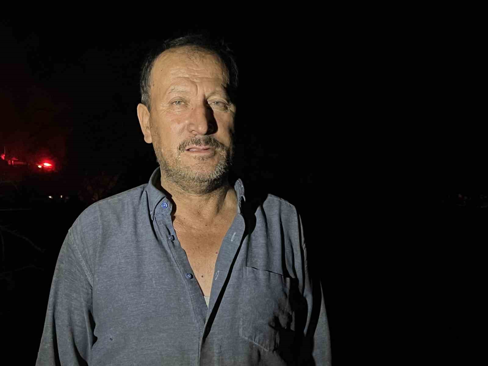 Yangında yemleri, iki ahırı yandı ve ineği telef oldu: 